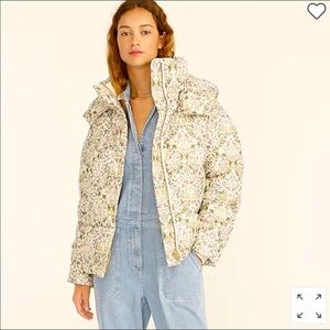 JCREW Flurry puffer jacket with PrimaLoft® in Liberty® Tapestry floral